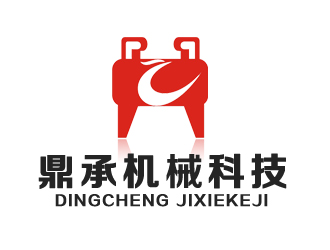 倉(cāng)小天的公司名稱：湖南鼎承機(jī)械科技有限公司logo設(shè)計(jì)