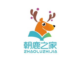 曾翼的朝鹿之家小學(xué)生課外學(xué)習logo設(shè)計logo設(shè)計