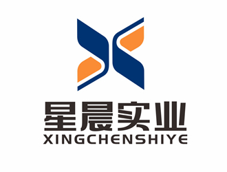 唐國強(qiáng)的吉林省星晨實業(yè)有限公司logo設(shè)計