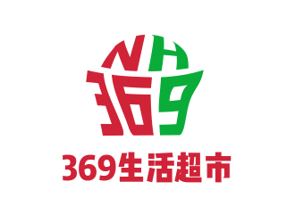 紀玉葉的369生活超市l(wèi)ogo設(shè)計