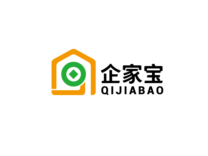 李寧的企家寶logo設(shè)計