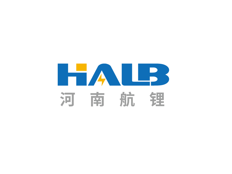張俊的logo名稱：halb，公司名稱：河南航鋰新能源科技有限公司logo設(shè)計
