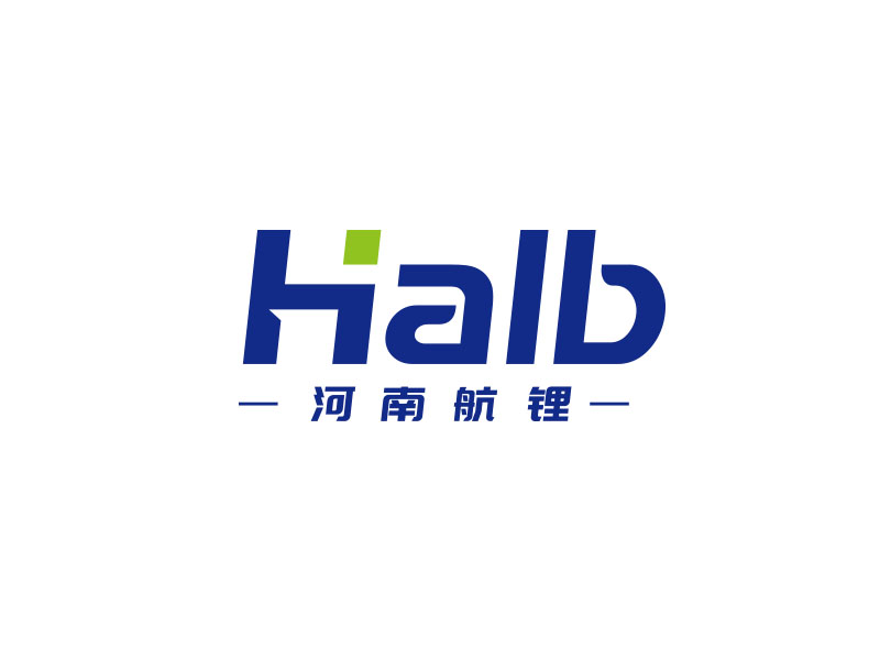 朱紅娟的logo名稱：halb，公司名稱：河南航鋰新能源科技有限公司logo設(shè)計
